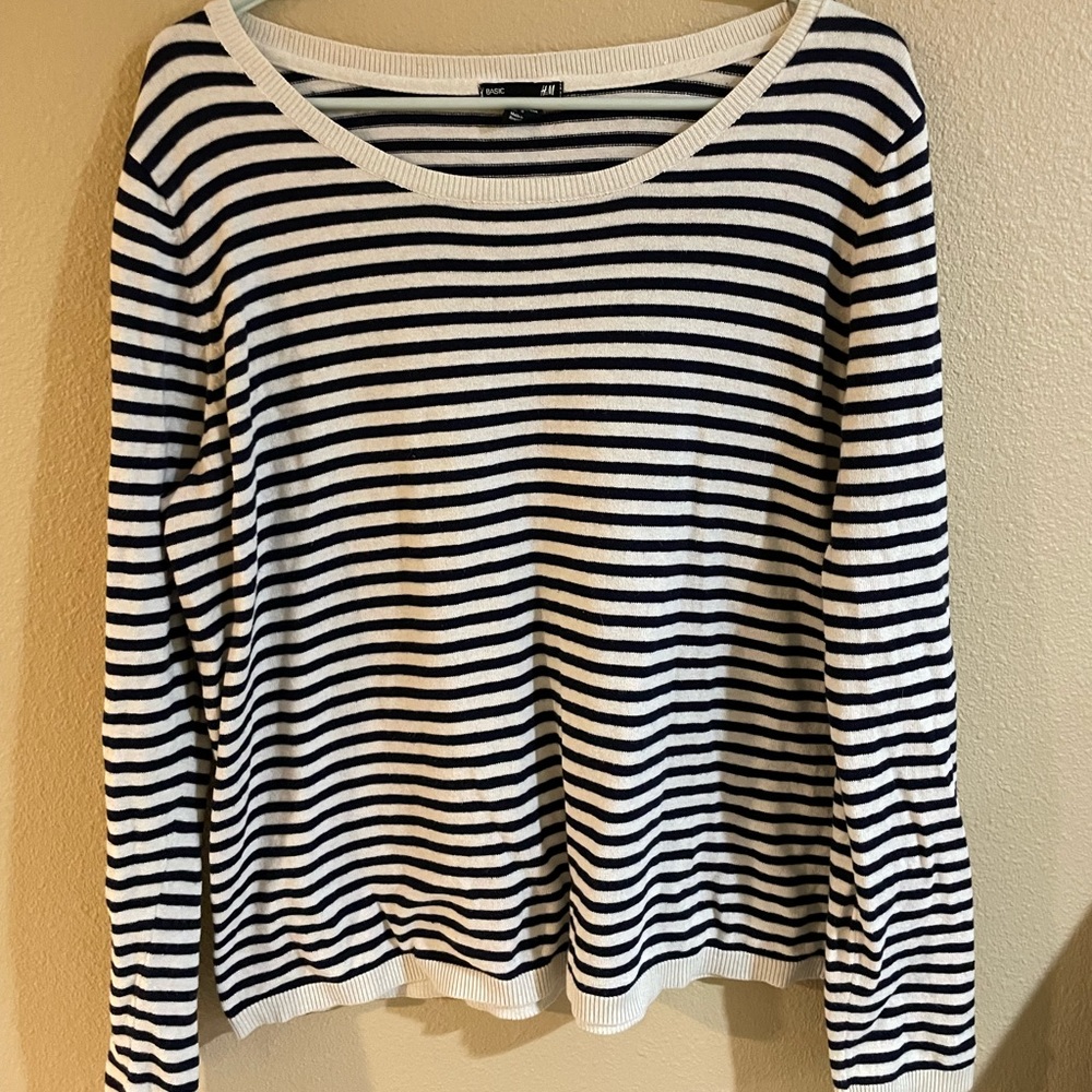 H&M Basic Stripped Sweater